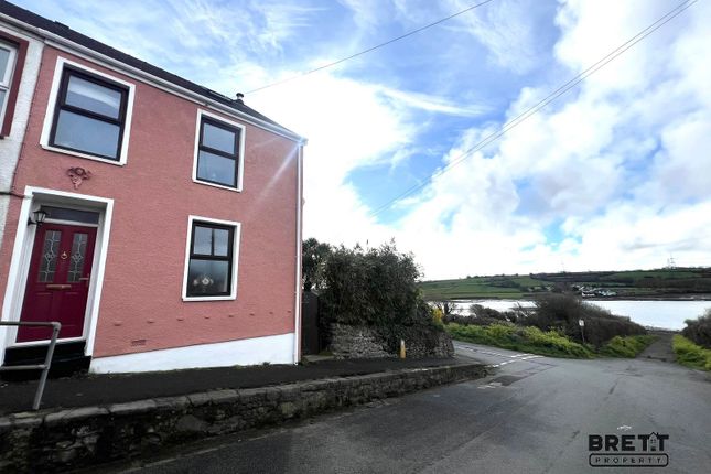 Semi-detached house for sale in Ferry Road, Pennar, Pembroke Dock, Pembrokeshire.