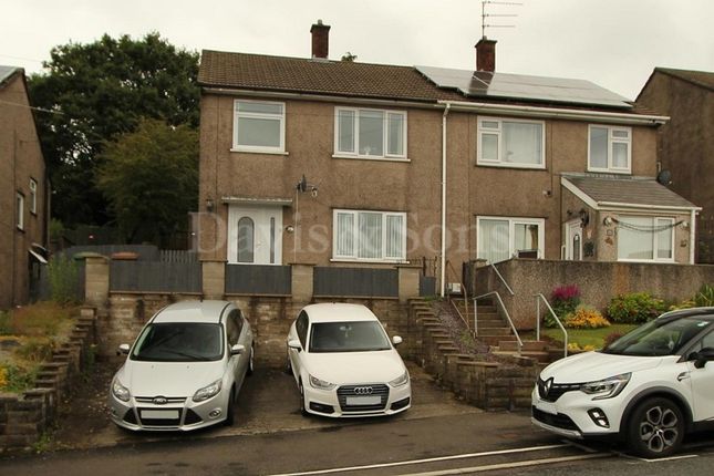 Semi-detached house for sale in Elm Drive, Risca, Newport.