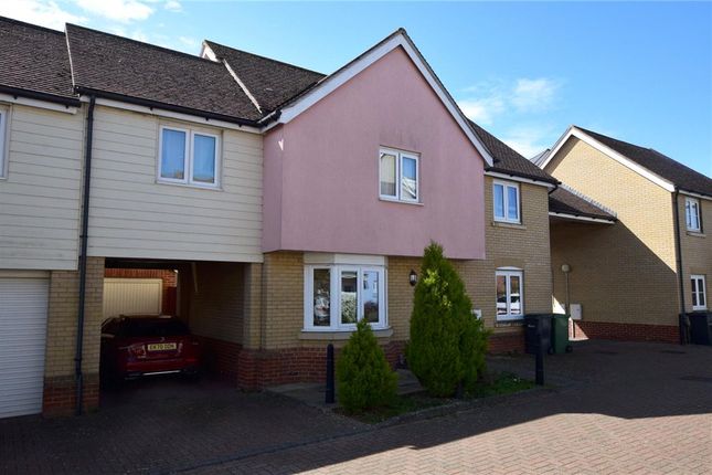Thumbnail Link-detached house for sale in Sneezum Walk, Witham, Essex