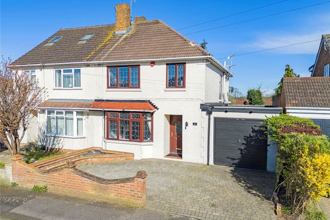 Thumbnail Semi-detached house for sale in Rushdene Road, Brentwood, Essex