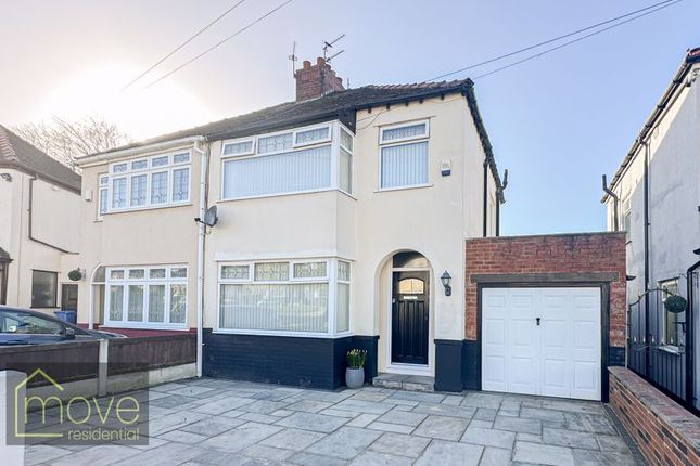 Semi-detached house for sale in Gordon Drive, Broadgreen, Liverpool