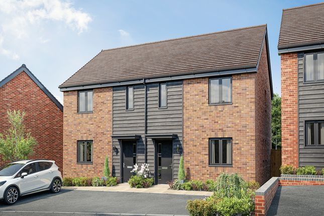 Semi-detached house for sale in "The Danbury" at Rose Hill, Stafford