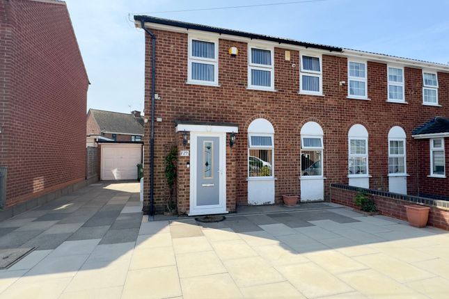 Thumbnail Semi-detached house for sale in Red Hill Lane, Thurmaston