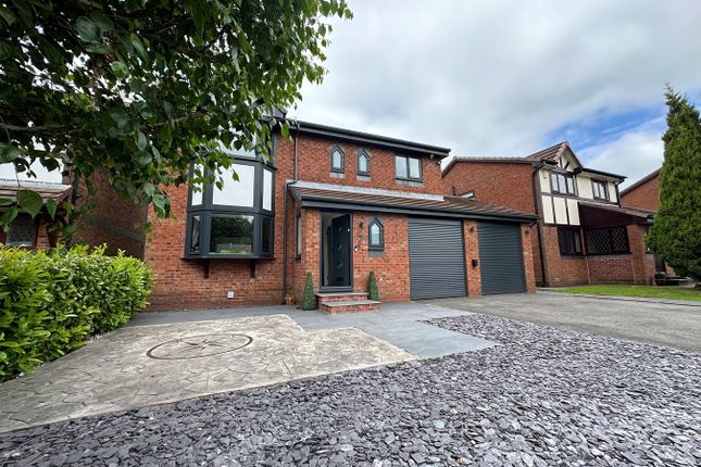 Thumbnail Detached house for sale in Bridgemere Close, Radcliffe, Manchester