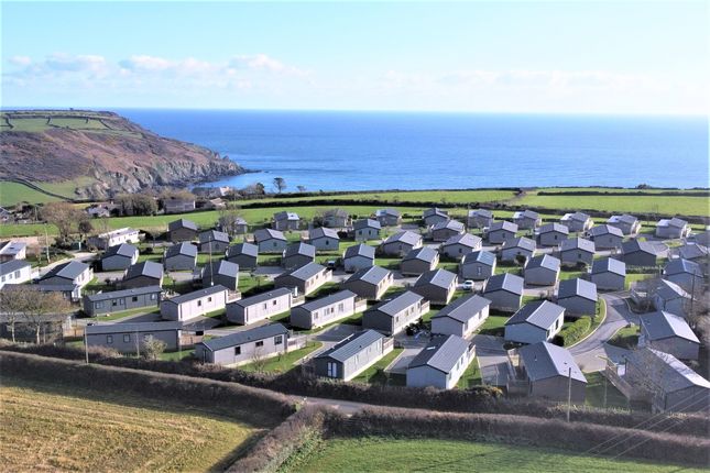 Thumbnail Lodge for sale in Bay View, Sea View, Boswinger, Cornwall