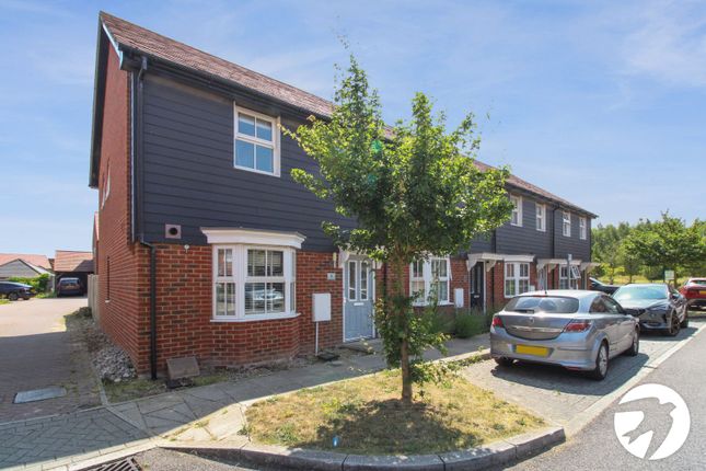 Thumbnail End terrace house to rent in Rosina Grove, Castle Hill, Ebbsfleet Valley, Swanscombe