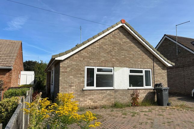 Thumbnail Detached bungalow to rent in Gunthorpe Road, Peterborough