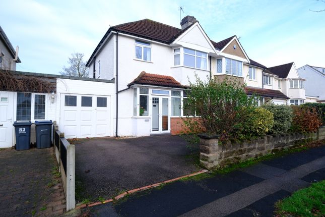 Thumbnail Semi-detached house for sale in Etwall Road, Hall Green, Birmingham