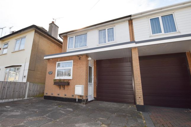 Thumbnail Semi-detached house for sale in Eastcote Grove, Southend-On-Sea, Essex.