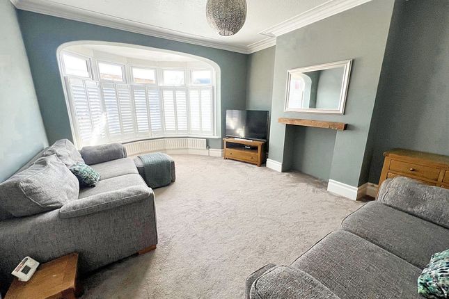 Terraced house for sale in Clovelly Gardens, Whitley Bay