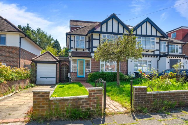 Semi-detached house for sale in Grasmere Avenue, London, Kingston Upon Thames