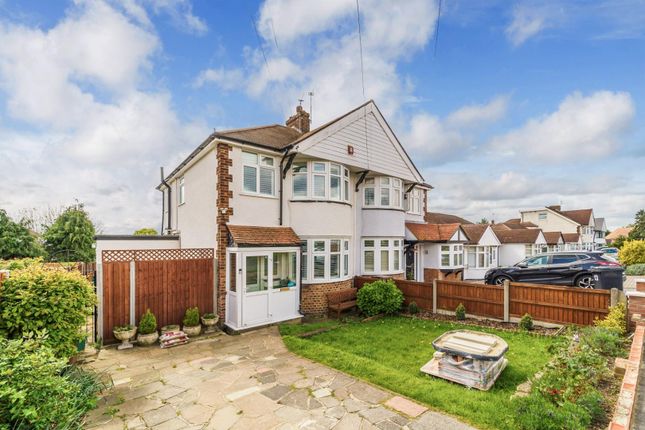Thumbnail Semi-detached house for sale in Firswood Avenue, Stoneleigh, Epsom