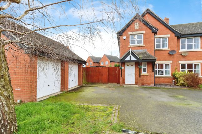 Thumbnail Semi-detached house for sale in The Meadows, Ellesmere