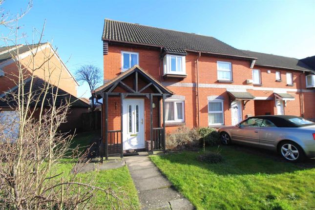 Thumbnail Semi-detached house to rent in Chestnut Road, Abbeymead, Gloucester