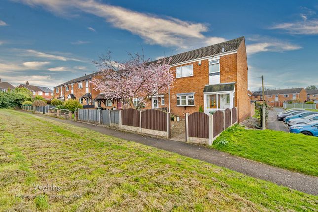 Thumbnail End terrace house for sale in Sally Ward Drive, Walsall Wood, Walsall
