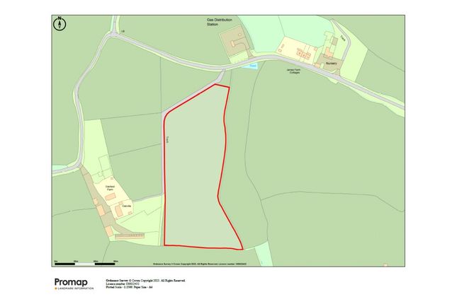 Land for sale in West Green Road, Hartley Wintney
