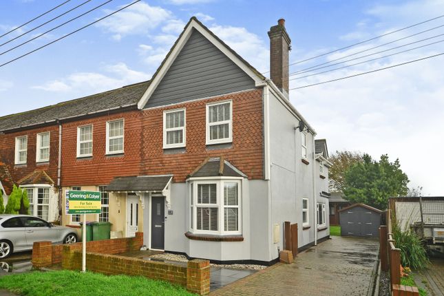 Thumbnail End terrace house for sale in Station Approach, Littlestone, New Romney, Kent