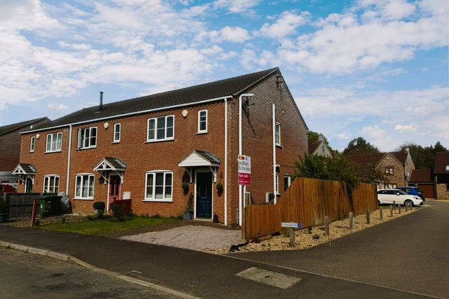 Thumbnail End terrace house for sale in Church Road, Walpole St. Peter, Wisbech