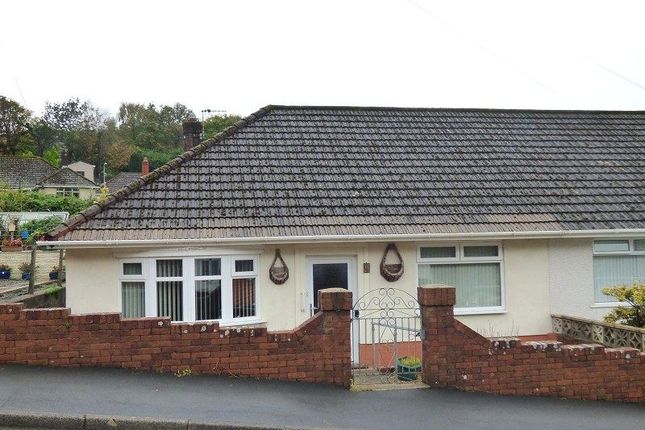 Thumbnail Semi-detached bungalow for sale in Manor Way, Briton Ferry, Neath.
