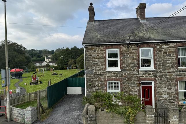 Thumbnail End terrace house for sale in Meidrim, Carmarthen