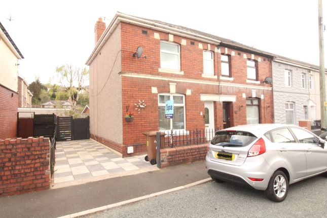 End terrace house for sale in Grove Road, Risca, Newport