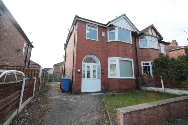 Thumbnail Semi-detached house to rent in Ravenswood Road, Stretford