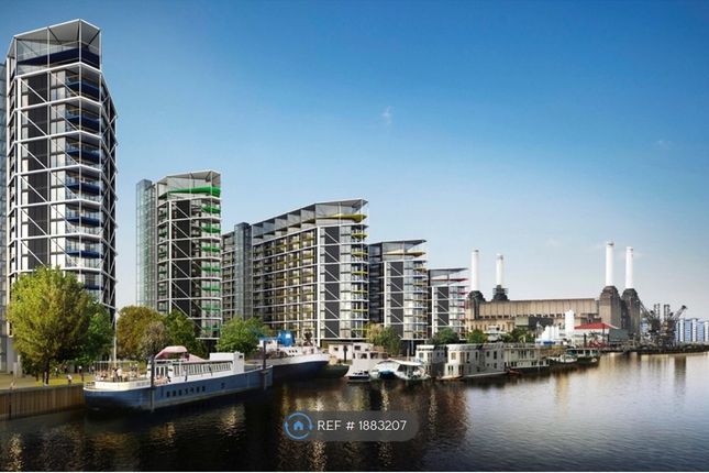 Thumbnail Flat to rent in Riverlight Quay Four, London