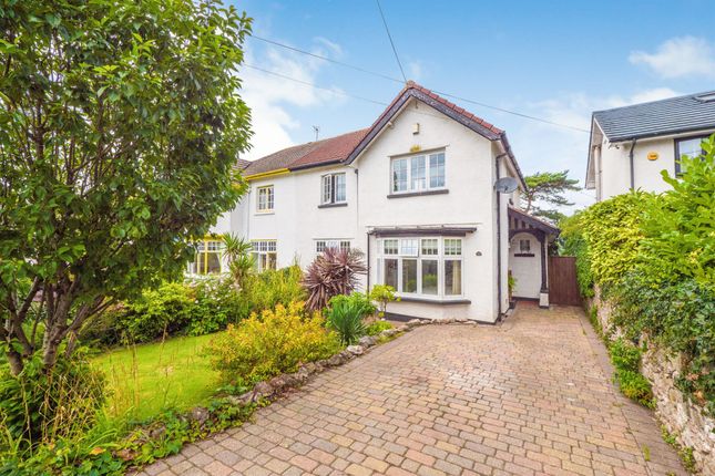 Semi-detached house for sale in Cog Road, Sully, Penarth