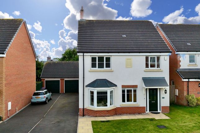 Thumbnail Detached house for sale in Grove Crescent, Woore