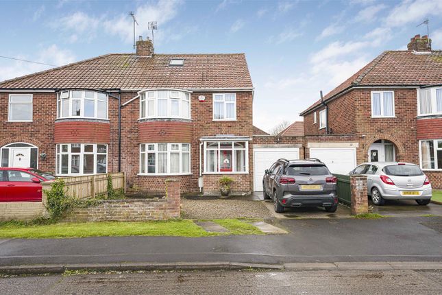 Thumbnail Semi-detached house for sale in Rawcliffe Croft, Rawcliffe, York