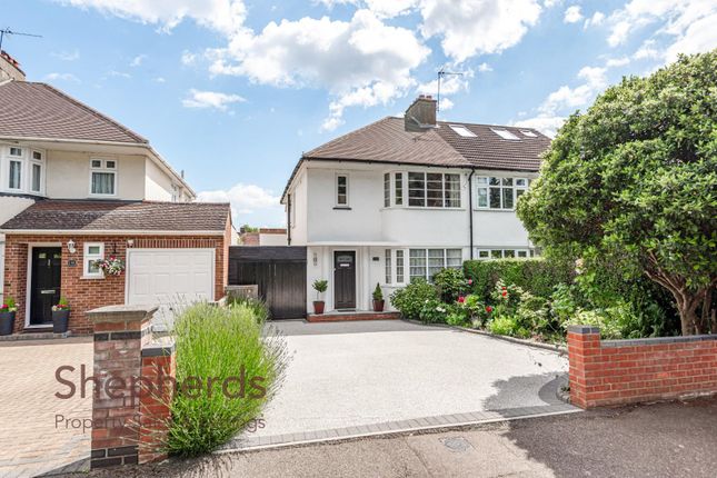 Thumbnail Semi-detached house for sale in Ware Road, Hoddesdon