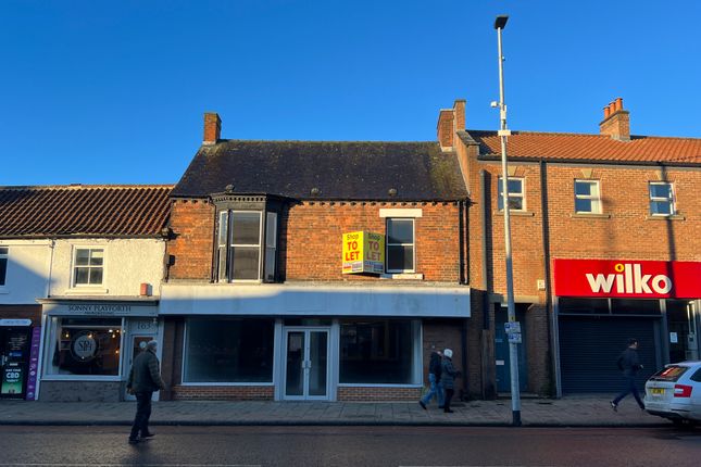 Retail premises to let in High Street, Northallerton, North Yorkshire, North Yorkshire