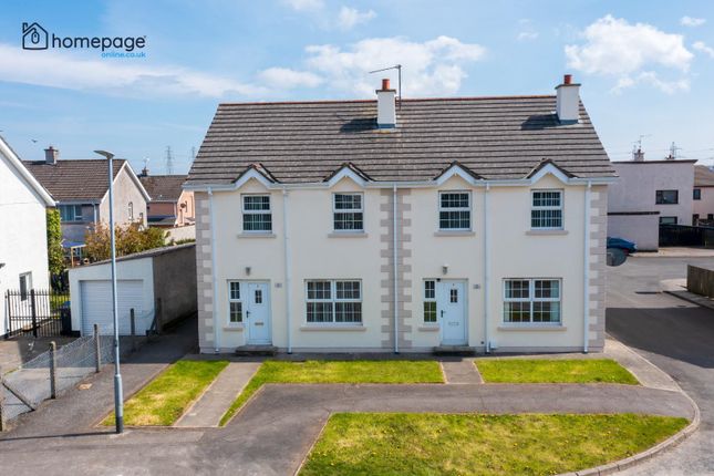 Thumbnail Semi-detached house for sale in 1 Claragh Court, Strathfoyle, Londonderry