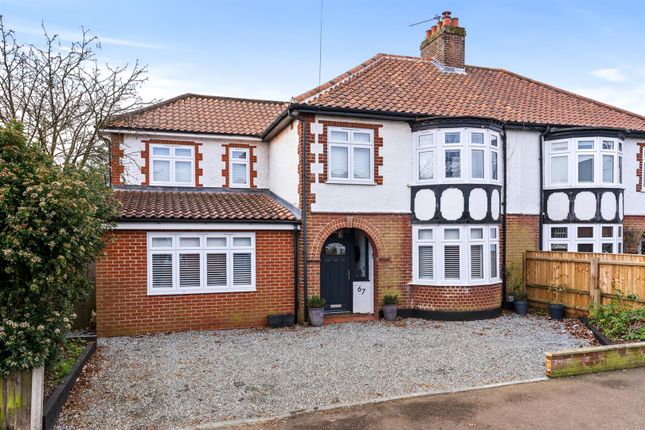 Semi-detached house for sale in Christchurch Road, Norwich