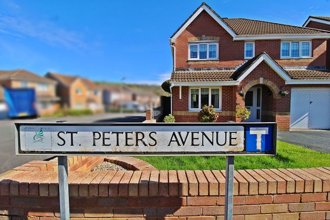 Detached house for sale in St. Peters Avenue, Llanharan, Pontyclun, Rhondda Cynon Taff.