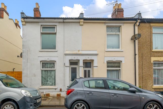 Thumbnail End terrace house for sale in Manor Park Avenue, Portsmouth, Hampshire