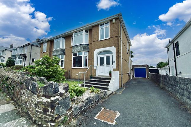 Thumbnail Semi-detached house for sale in Glentor Road, Hartley, Plymouth