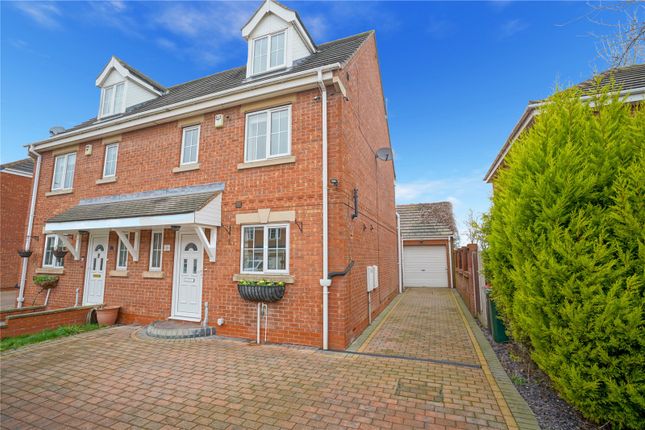 Thumbnail Semi-detached house for sale in The Paddocks, Ravenfield, Rotherham, South Yorkshire