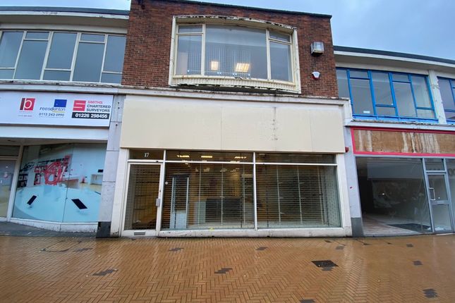 Retail premises to let in 17 Market Street, Barnsley, South Yorkshire