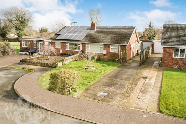 Semi-detached bungalow for sale in Farrow Close, Great Moulton, Norwich