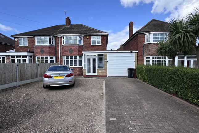 Thumbnail Semi-detached house to rent in Melton Avenue, Solihull, West Midlands