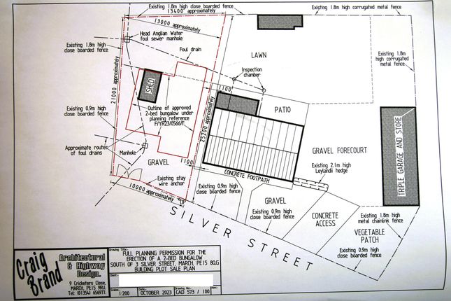Land for sale in Silver Street, March
