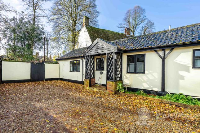 Semi-detached house for sale in Banham, Norfolk
