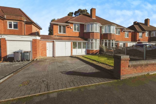 Thumbnail Semi-detached house for sale in Oakwood Road, Sutton Coldfield, West Midlands