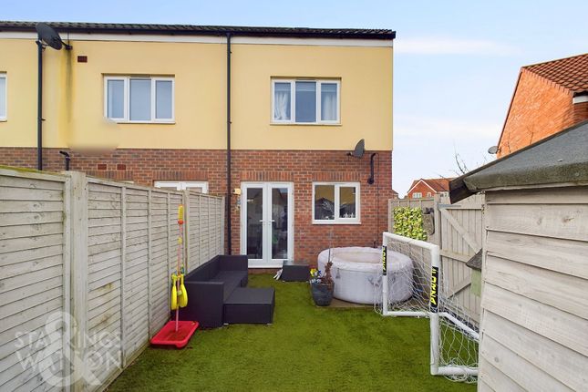 End terrace house for sale in Colby Drive, Bradwell, Great Yarmouth