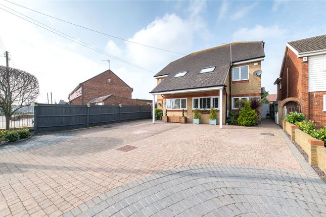 Semi-detached house for sale in Stoke Road, Hoo, Rochester, Kent