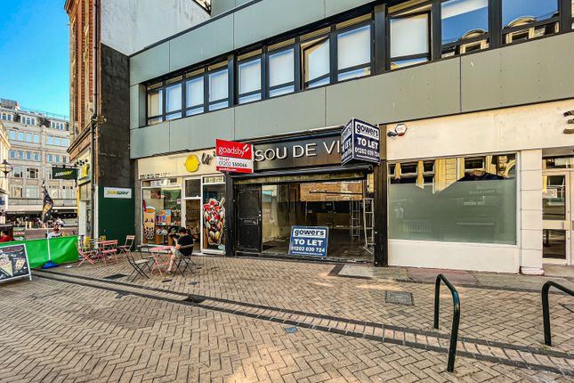 Retail premises to let in Post Office Road, Bournemouth