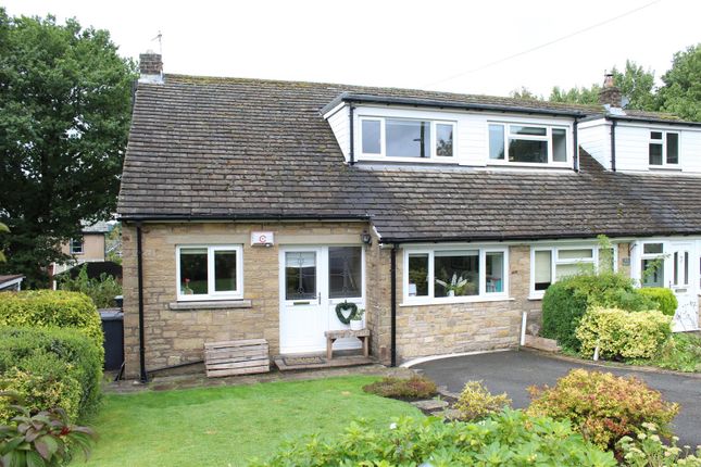 Thumbnail Semi-detached house for sale in Lee Head, Charlesworth, Glossop
