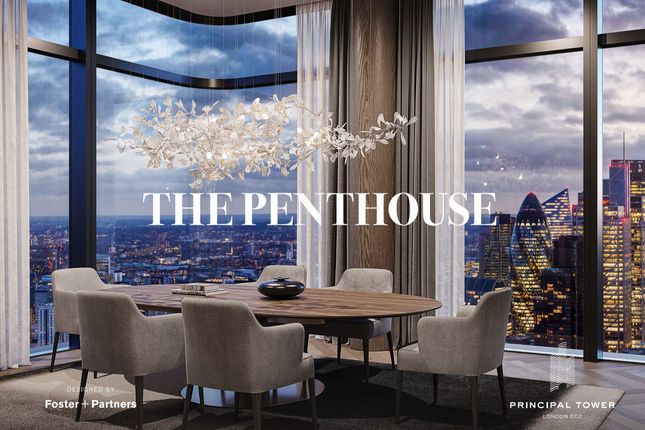 Penthouse for sale in Worship Street, London EC2A