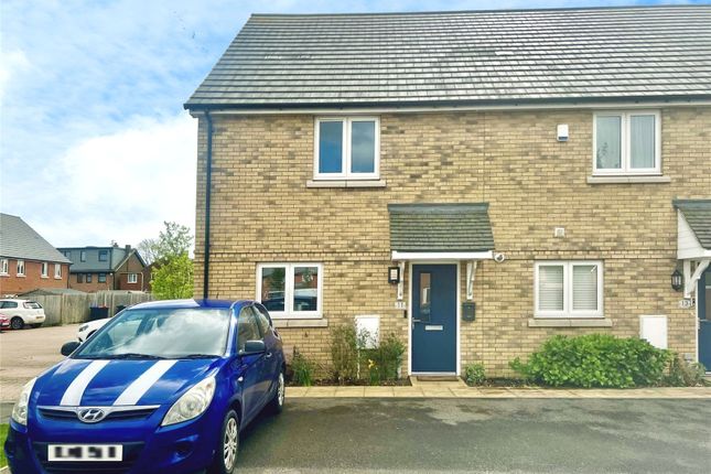 End terrace house for sale in Montgomery Gardens, Westbere, Canterbury, Kent